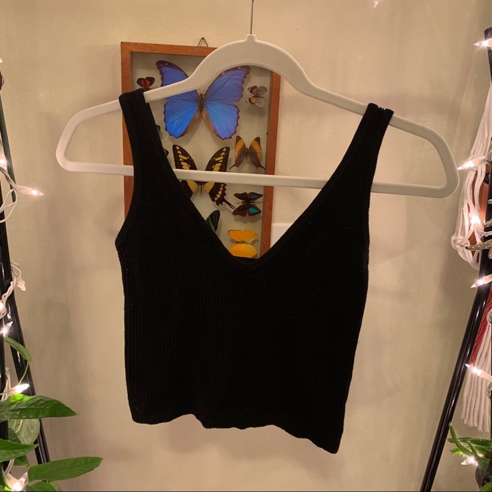 Free People ribbed crop